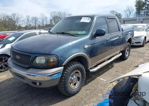 2003 Ford F150 Supercrew from USA, damaged, VIN 1FTRW08L33KB05743